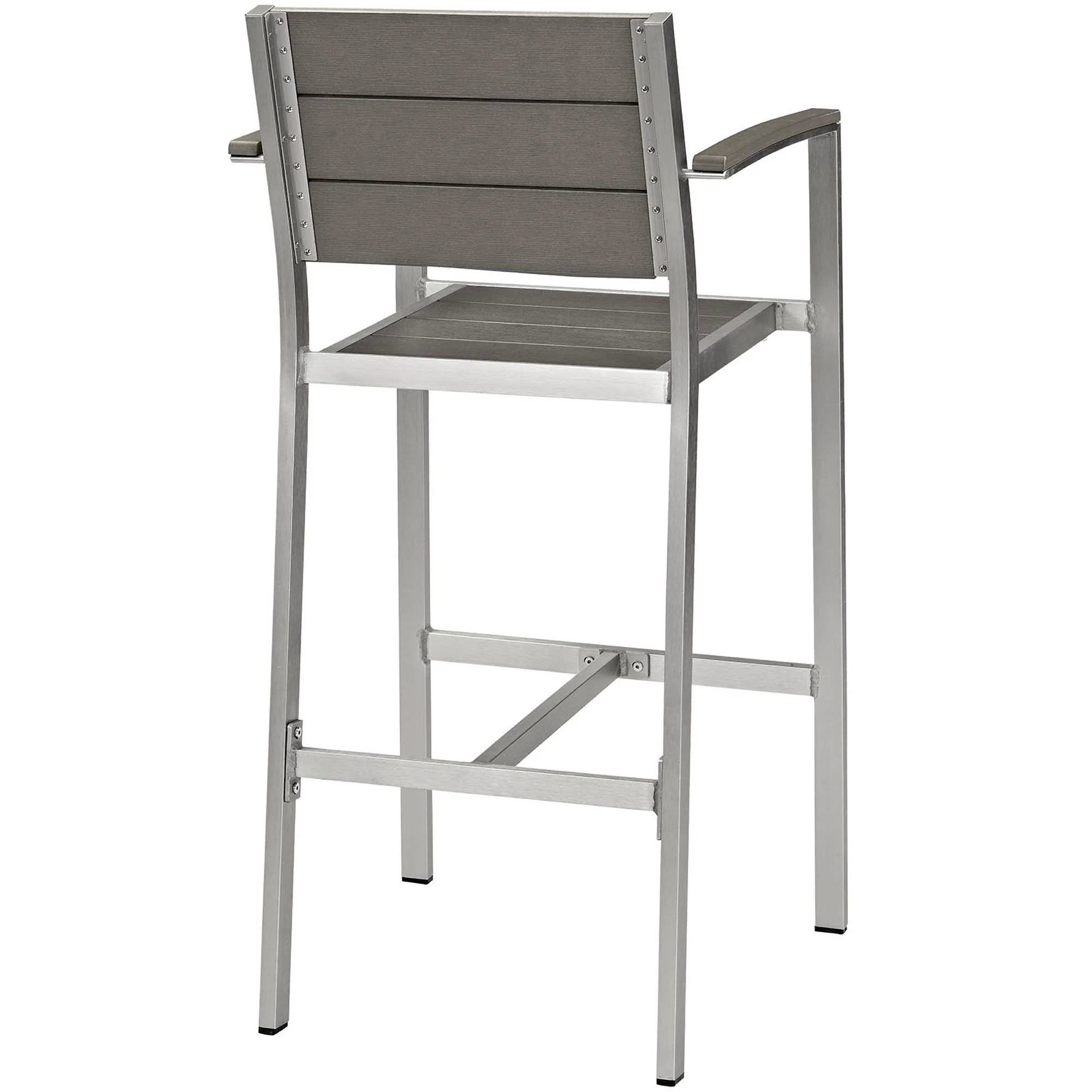 Shore Outdoor Patio Aluminum Bar Stool by Modway - Image 3