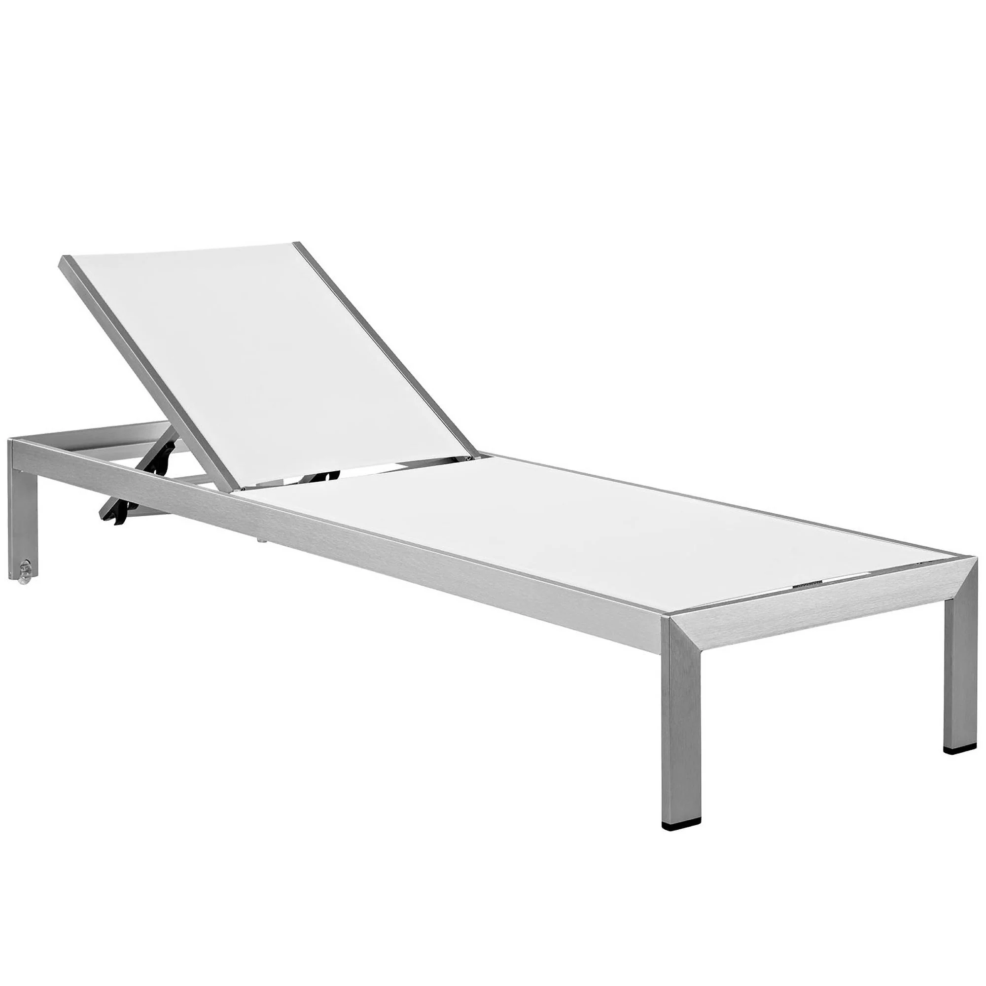 Shore Outdoor Patio Aluminum Chaise Set of 2 by Modway - Image 13