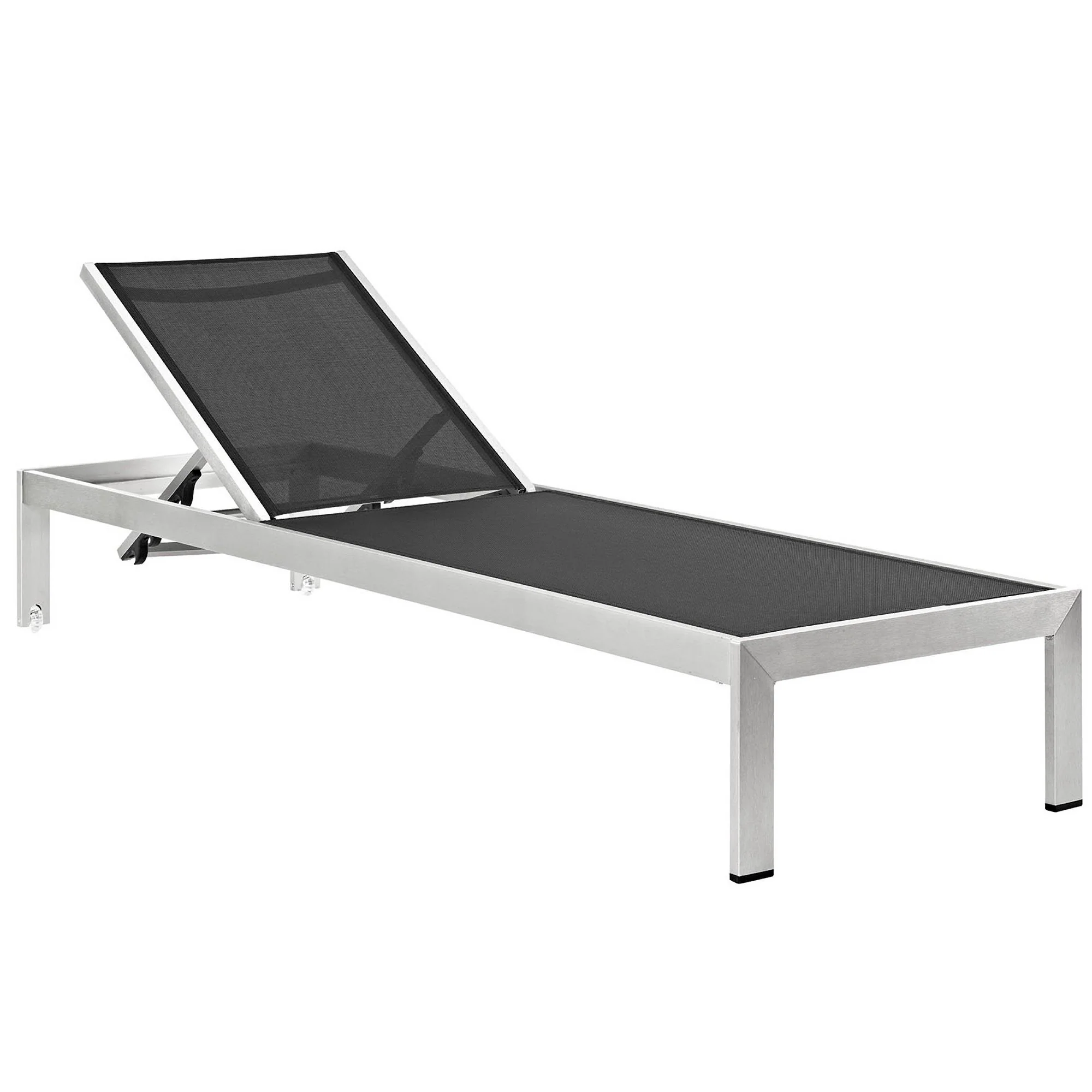 Shore Outdoor Patio Aluminum Chaise Set of 4 by Modway - Image 13