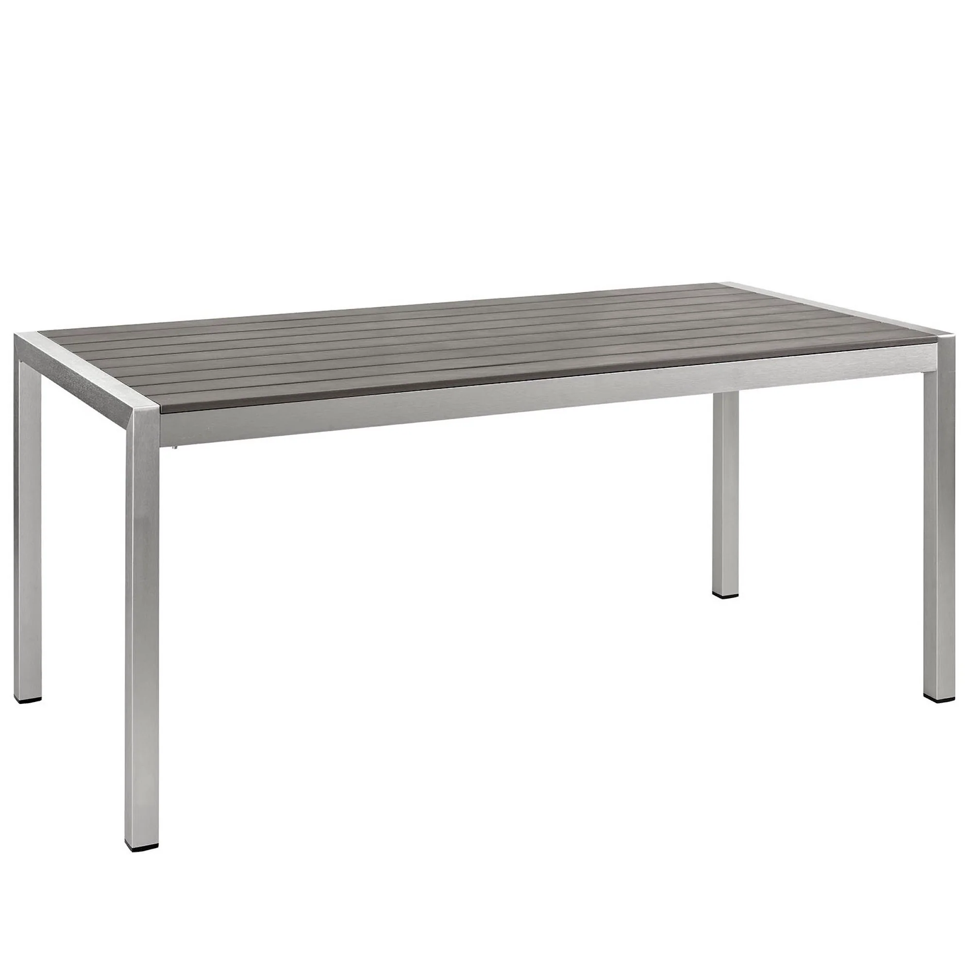 Shore Outdoor Patio Aluminum Dining Table by Modway