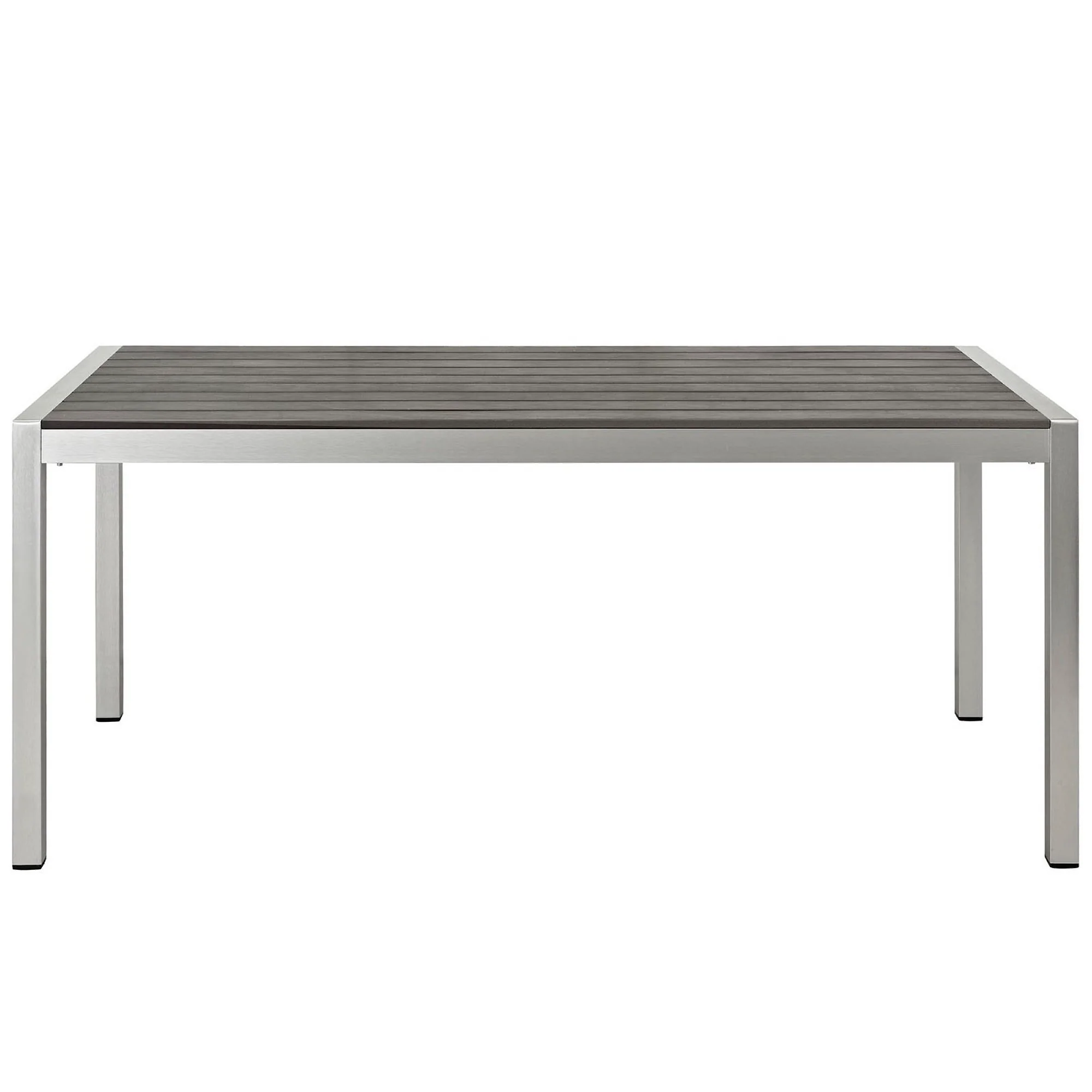Shore Outdoor Patio Aluminum Dining Table by Modway - Image 2