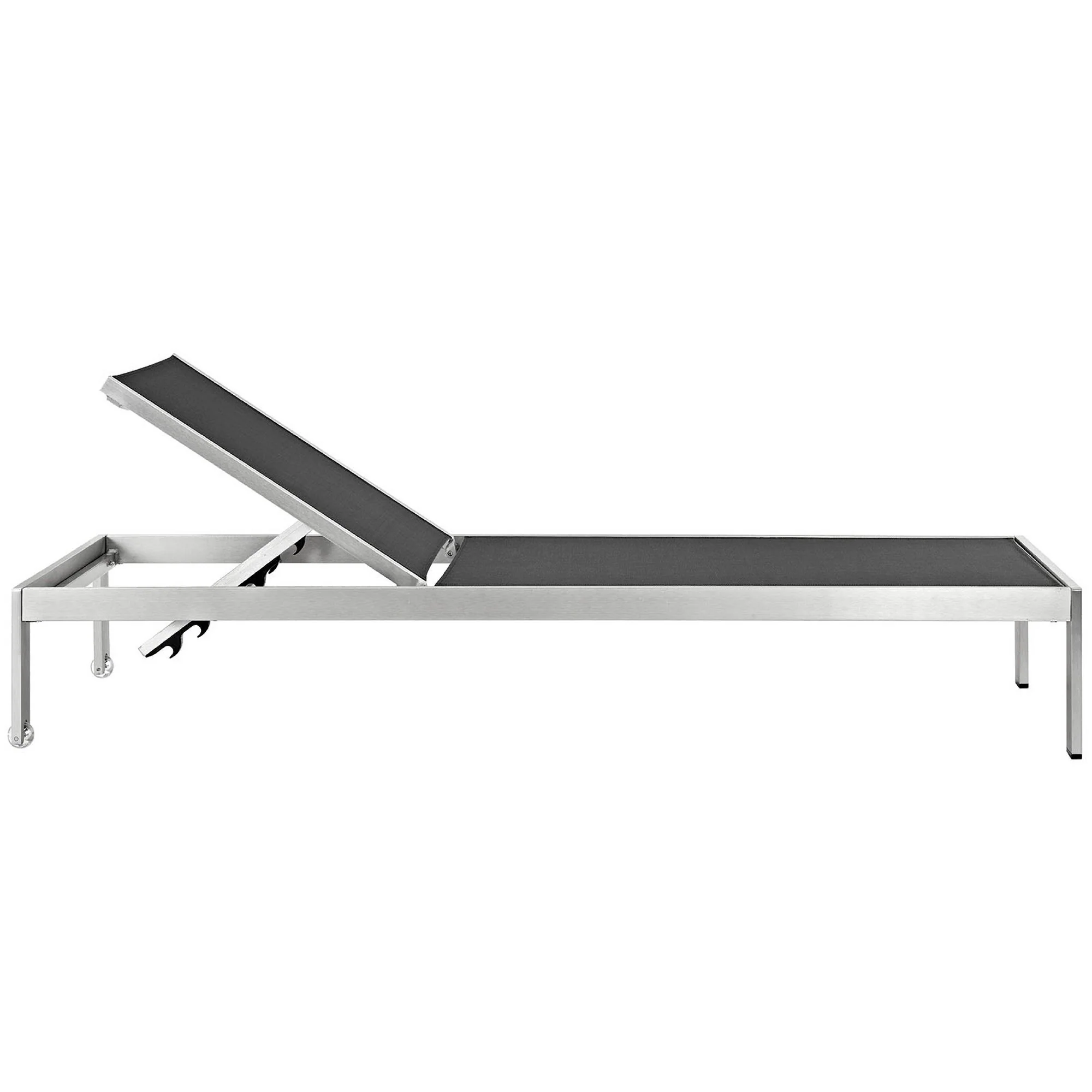 Shore Outdoor Patio Aluminum Mesh Chaise by Modway - Image 10
