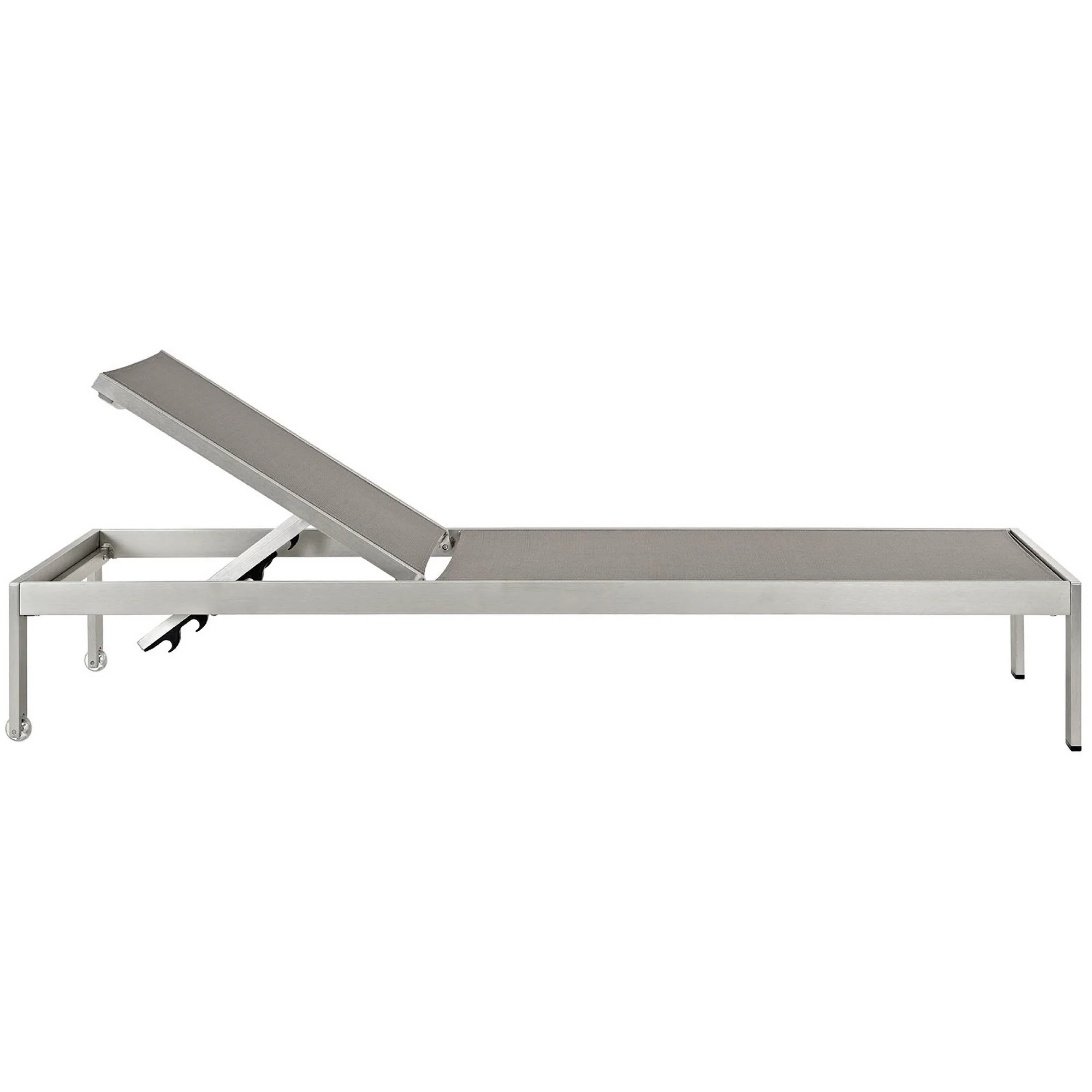 Shore Outdoor Patio Aluminum Mesh Chaise by Modway - Image 9
