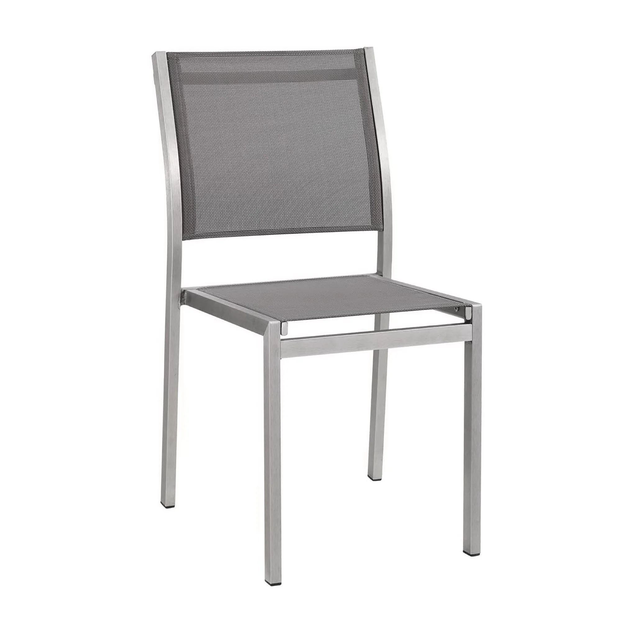 Shore Outdoor Patio Aluminum Side Chair Set of 2 by Modway - Image 2
