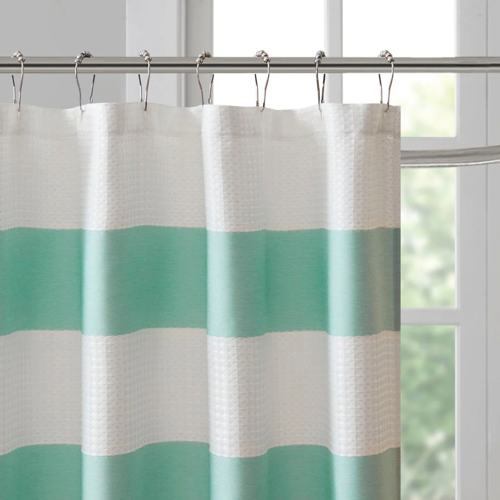 Shower Curtain with 3M Treatment Aqua 72x72 - Image 2