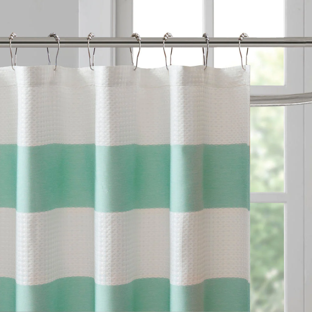 Shower Curtain with 3M Treatment Aqua 72x72 - Image 4