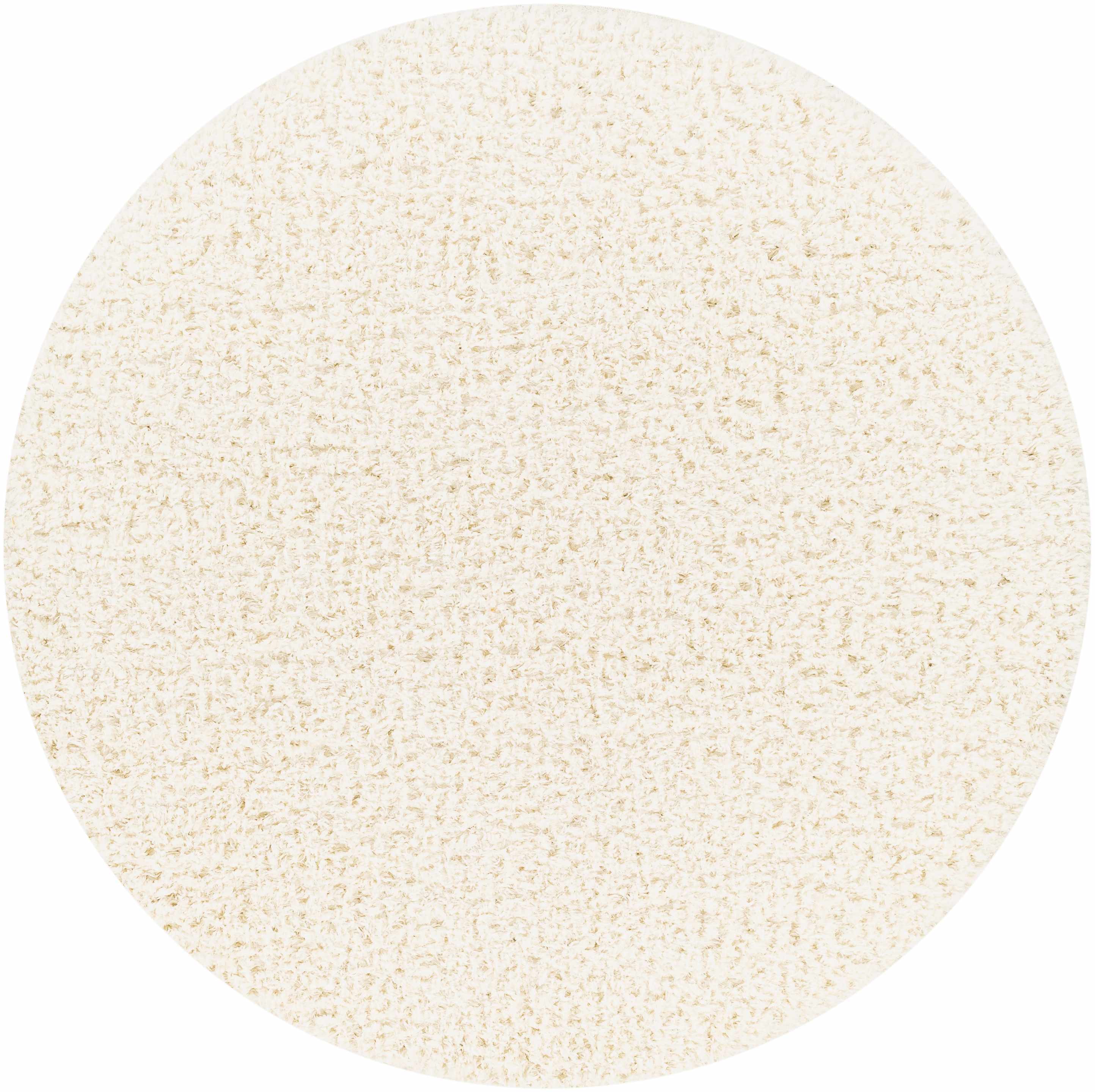 Siari Solid Cream Plush Rug - Image 11