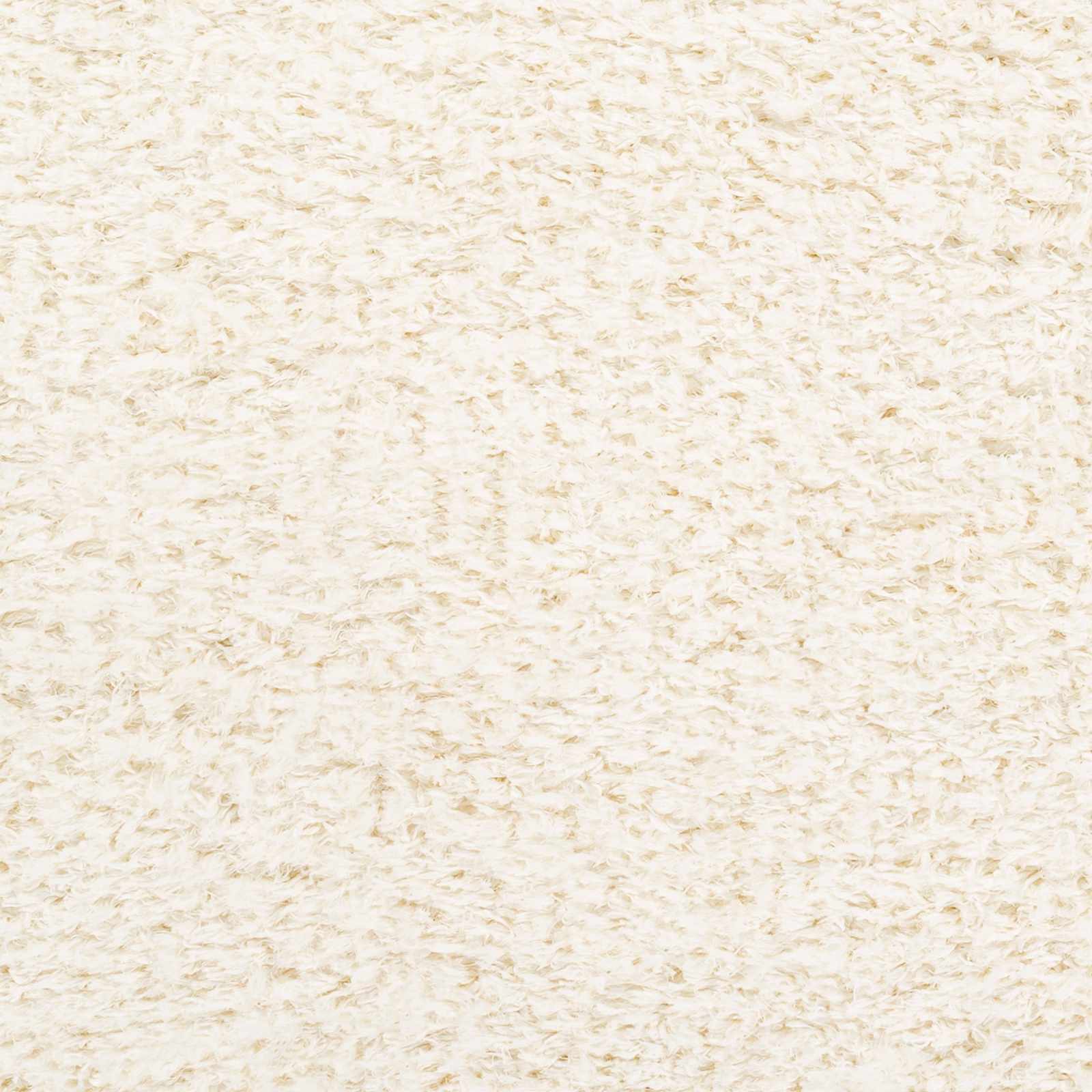 Siari Solid Cream Plush Rug - Image 8