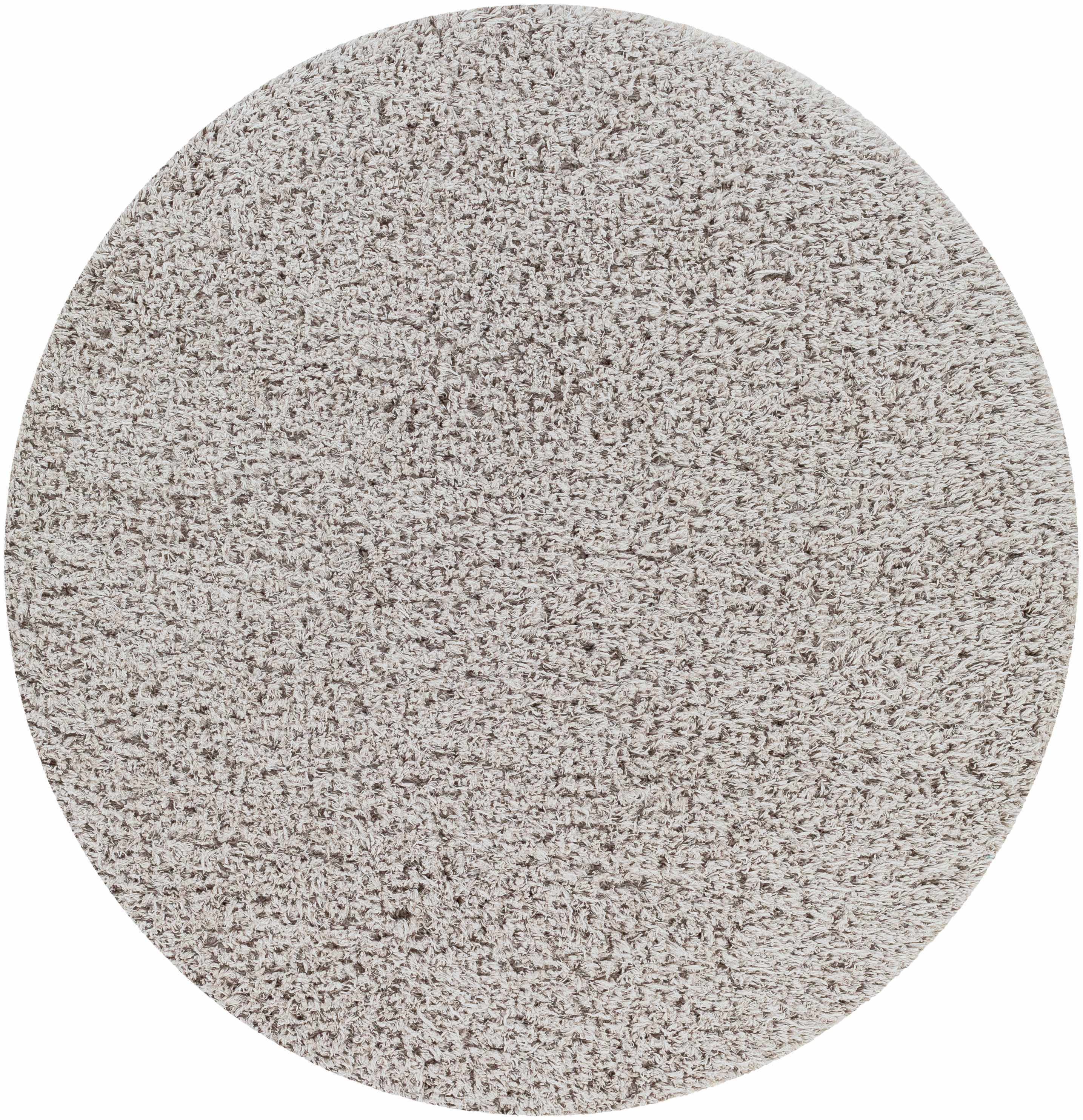 Siari Solid Medium Gray Shag Rug - Image 9