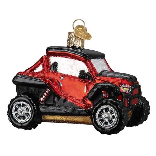 Side By Side ATV Christmas Ornament - Image 3