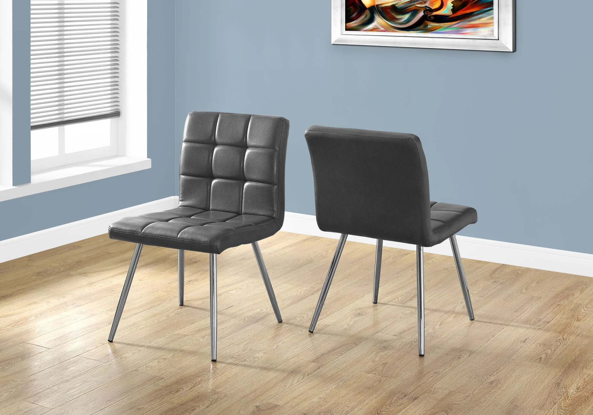 Side Upholstered Dining Chair For Dining Room, Contemporary & Modern (Set of 2) - Image 2