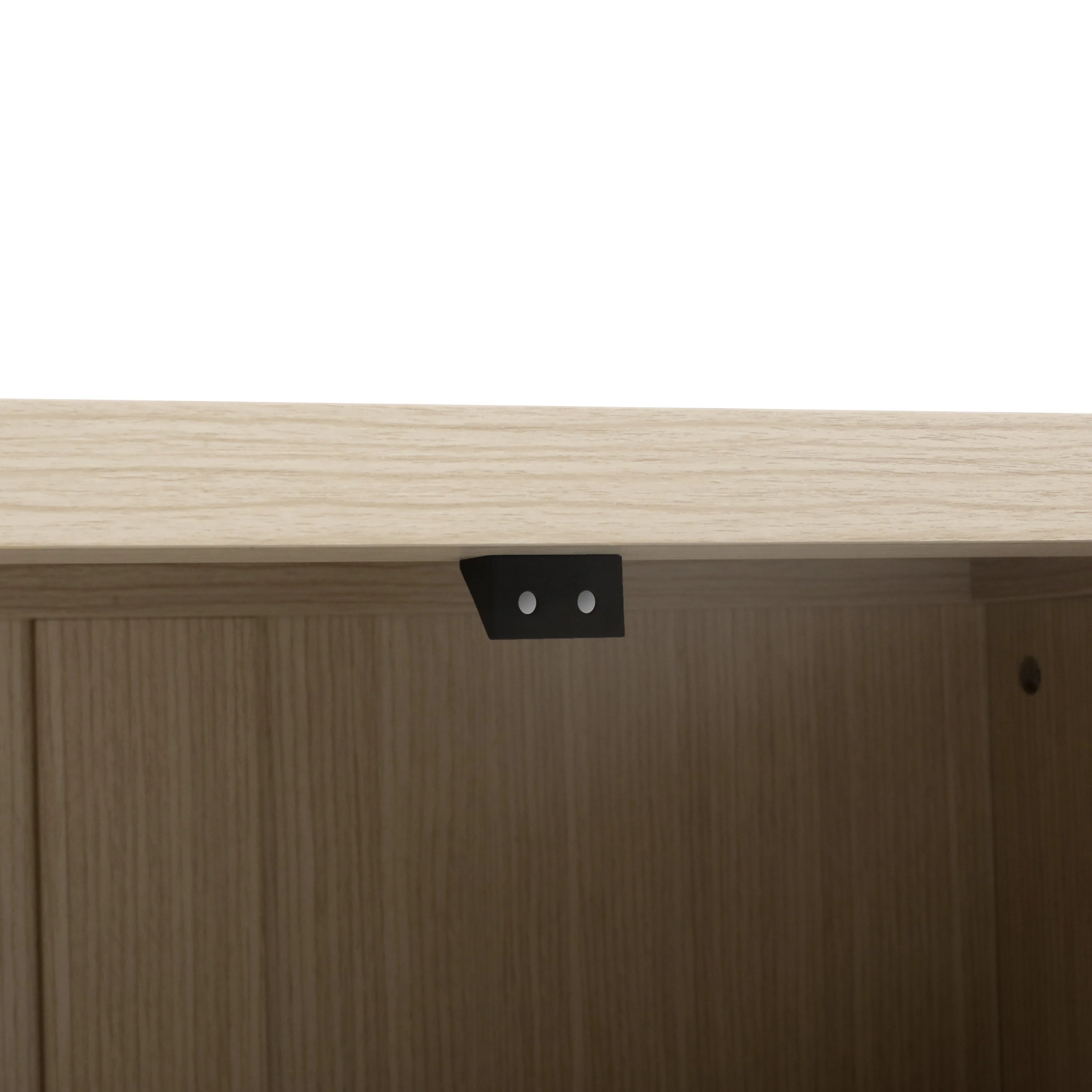 Sideboard Buffet Cabinet with 4 Doors and Adjustable Shelves - Image 13