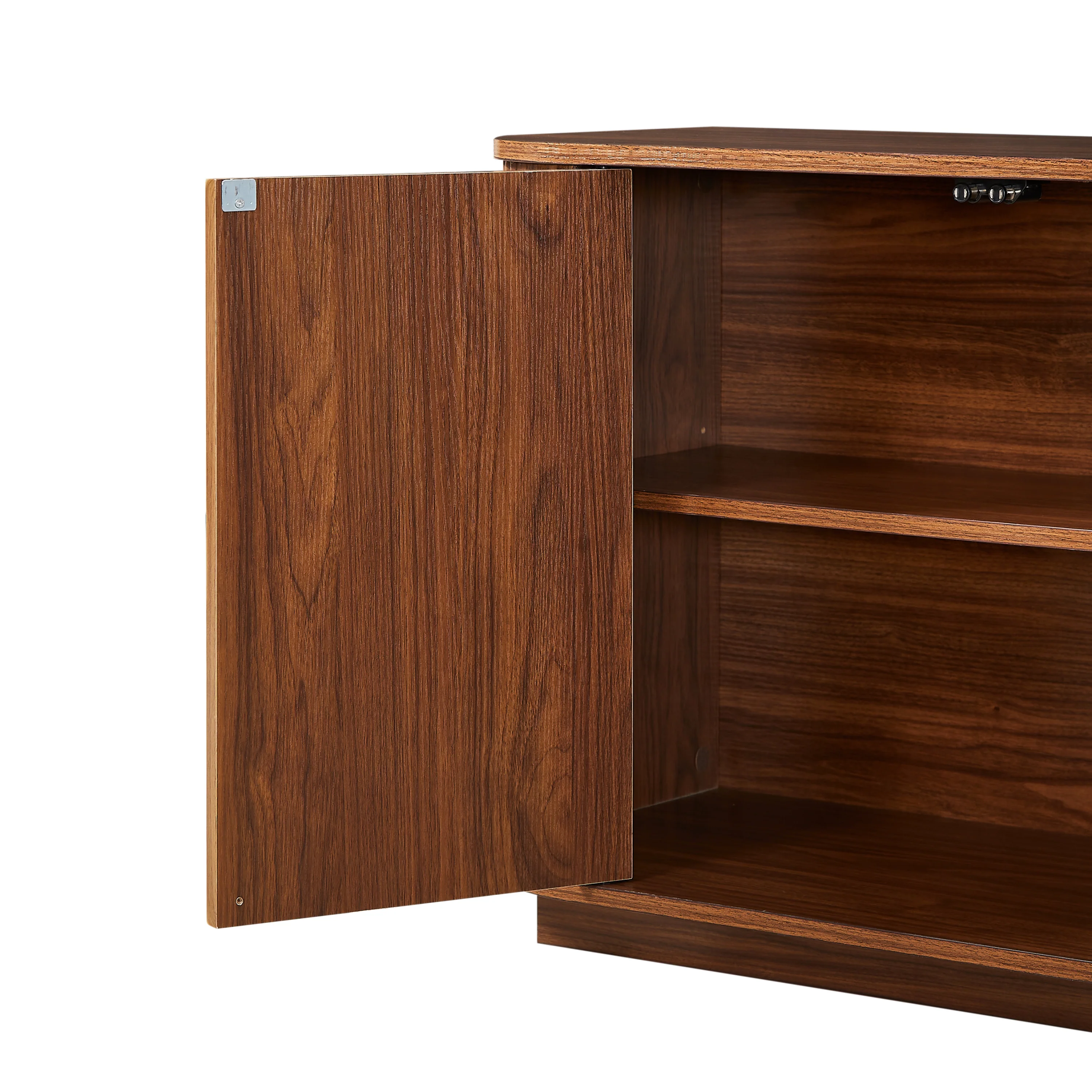 Sideboard Storage Cabinet TV Stand with Wave Pattern - Image 12