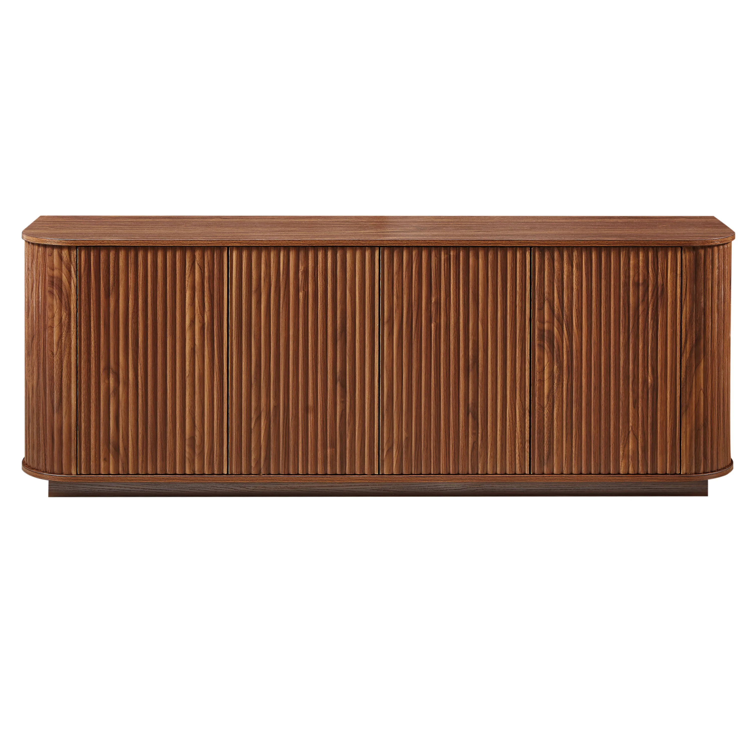 Sideboard Storage Cabinet TV Stand with Wave Pattern - Image 8
