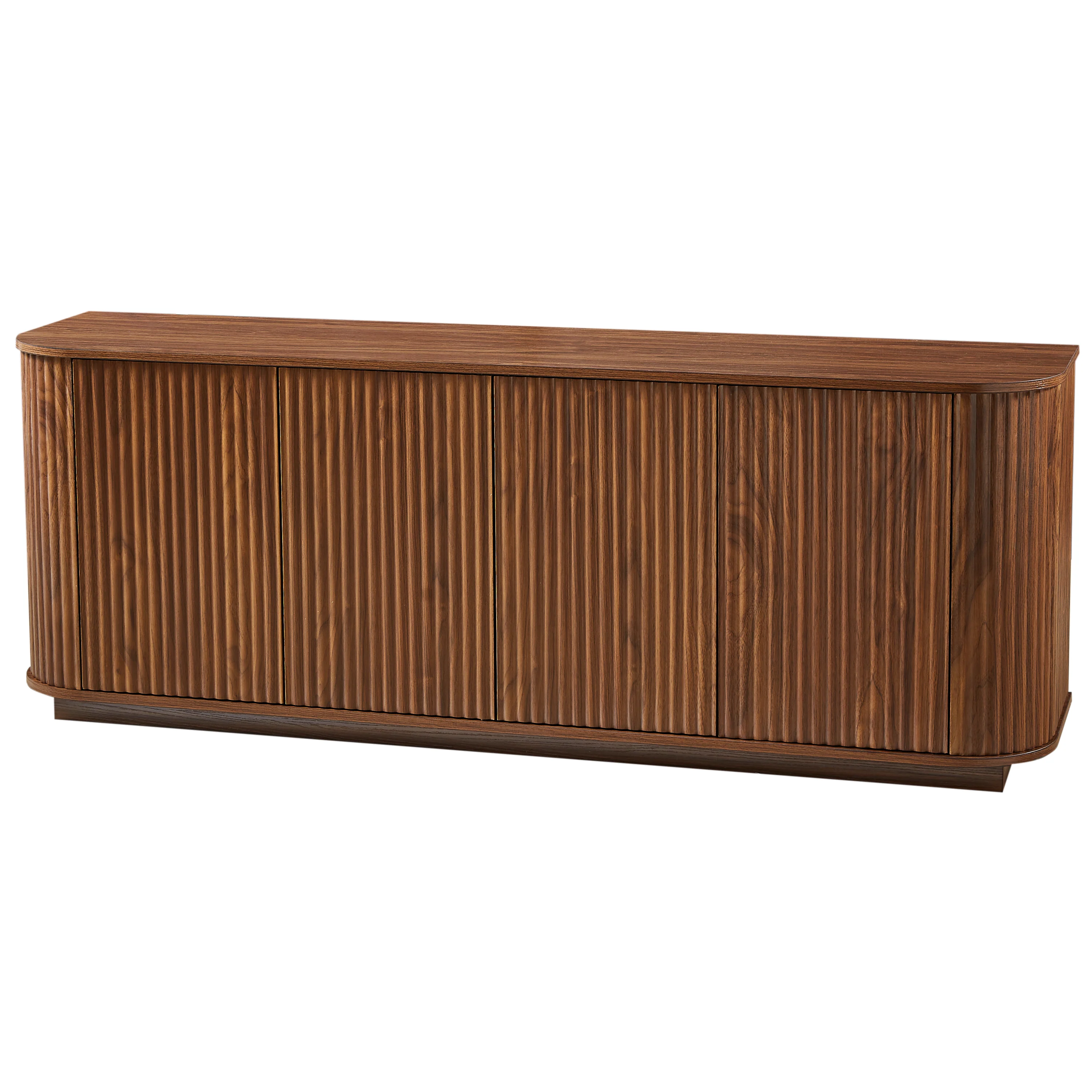 Sideboard Storage Cabinet TV Stand with Wave Pattern - Image 9