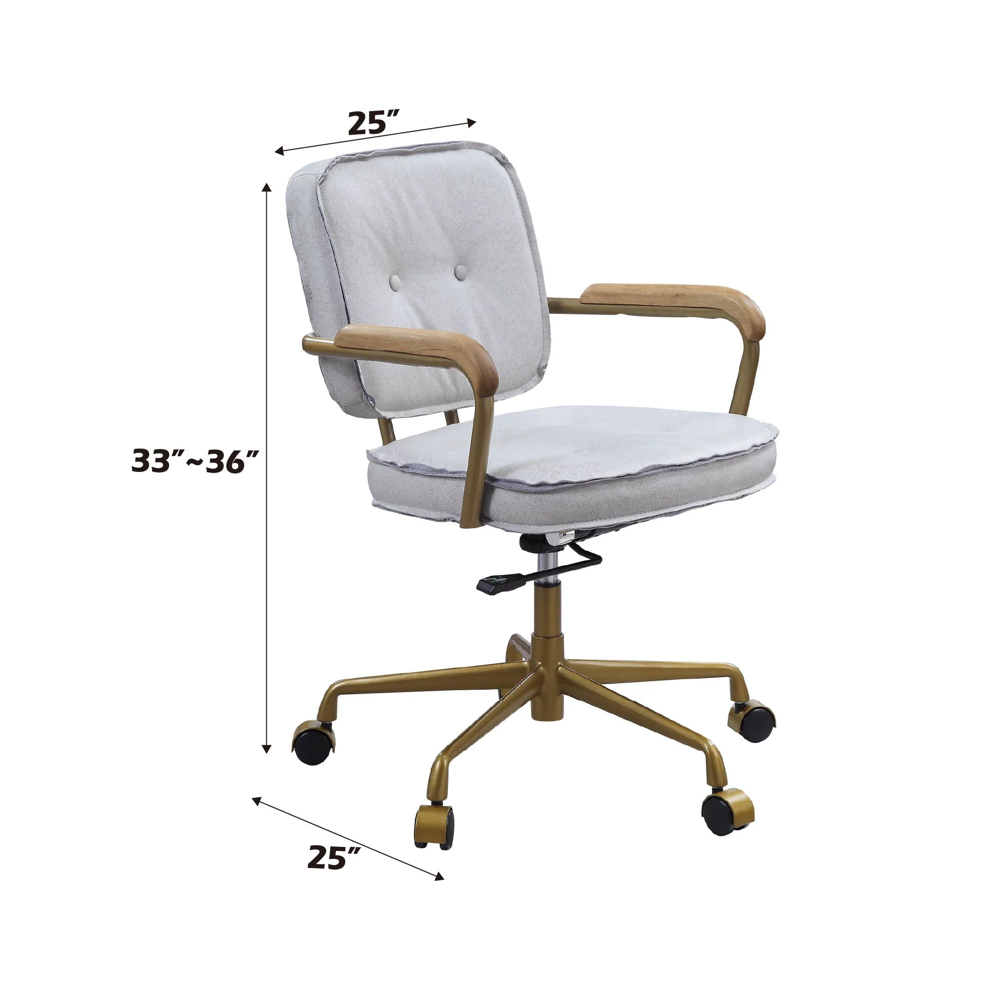 Siecross - Top Grain Office Chair - Image 6