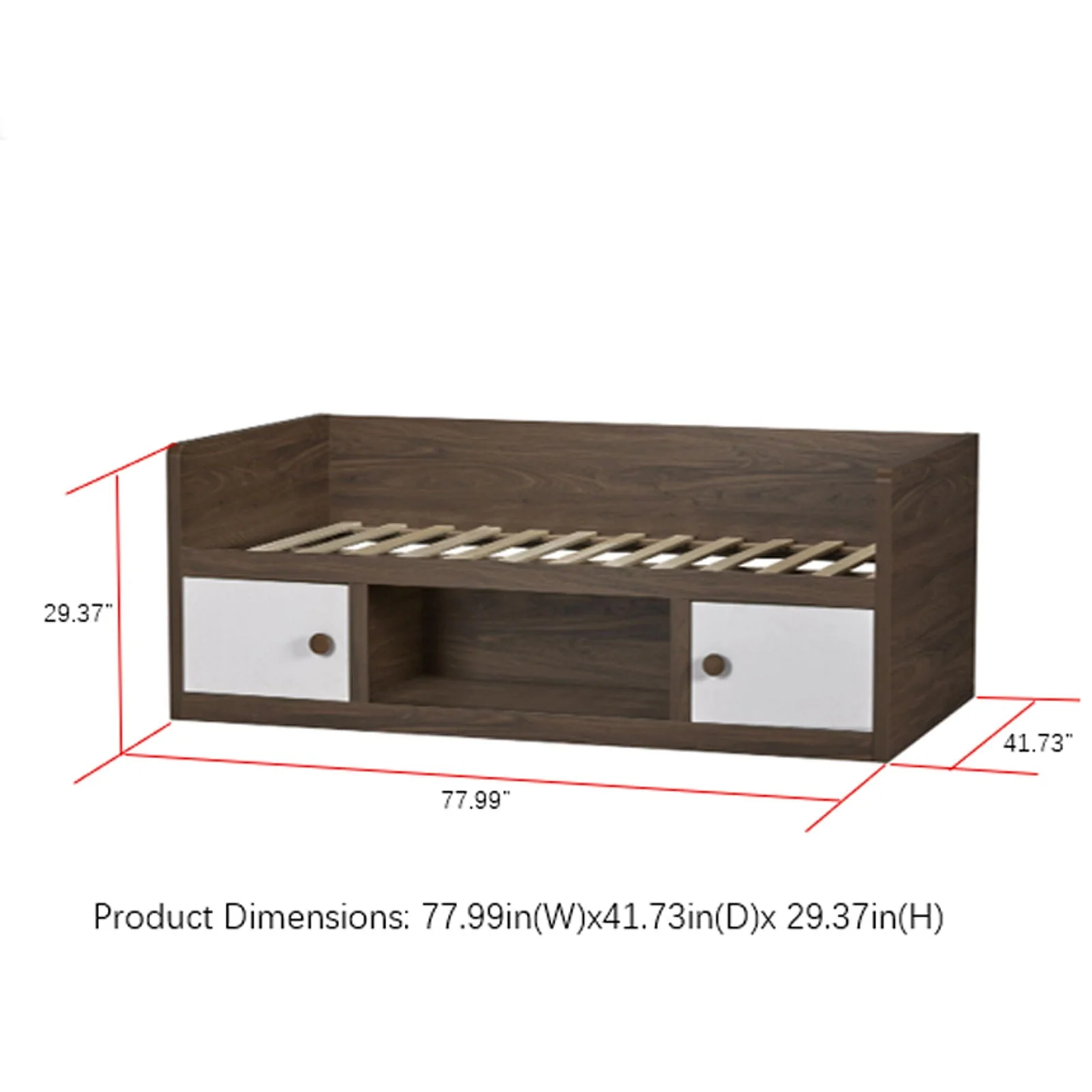 Sierra Ridge Terra - Twin Size Daybed - White - Image 4