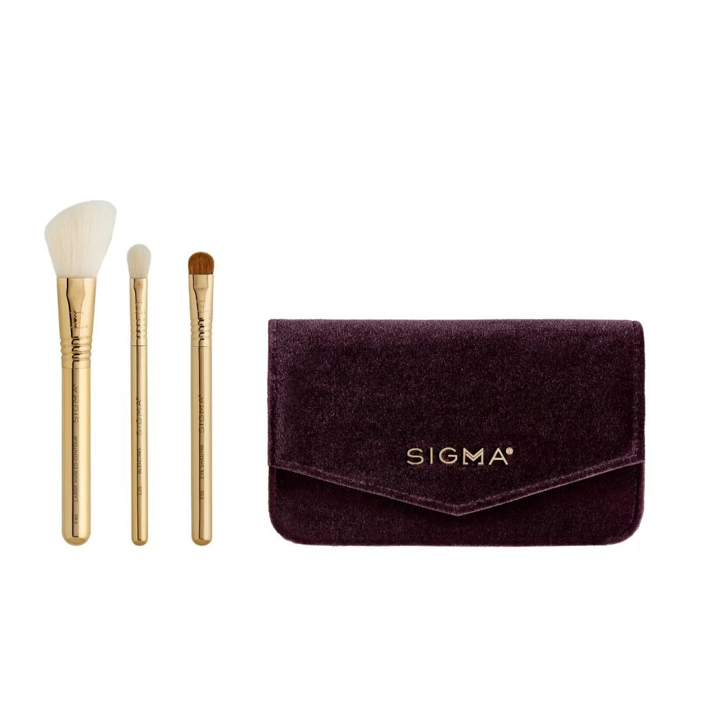 Sigma Beauty Elite Essential Trio Brush Set - Image 2