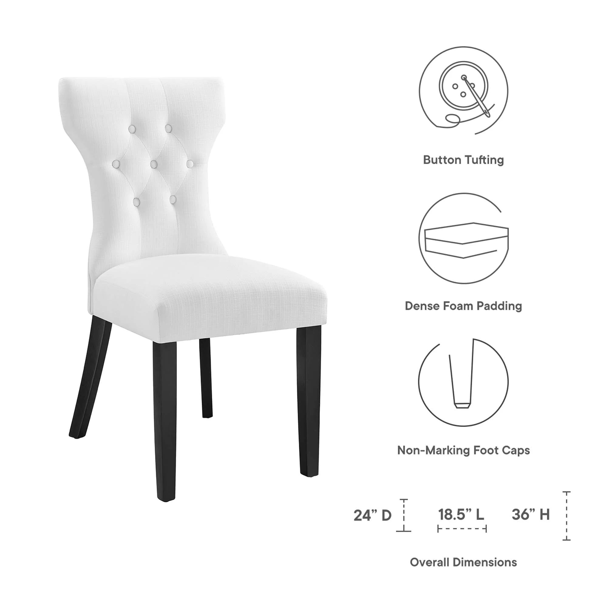 Silhouette Dining Side Chair by Modway - Image 24