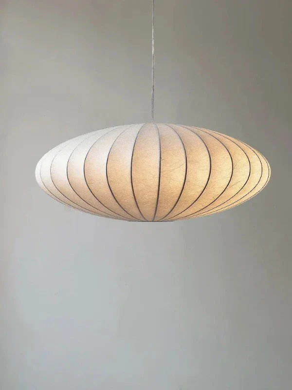 Silk Pleated Pendant Light with Crown Detail Ceiling Lamp 30 40 50cm - Image 5