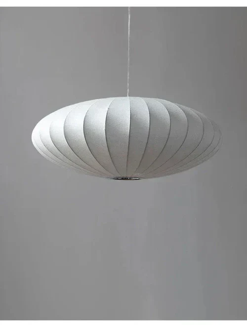 Silk Pleated Pendant Light with Crown Detail Ceiling Lamp 30 40 50cm - Image 6