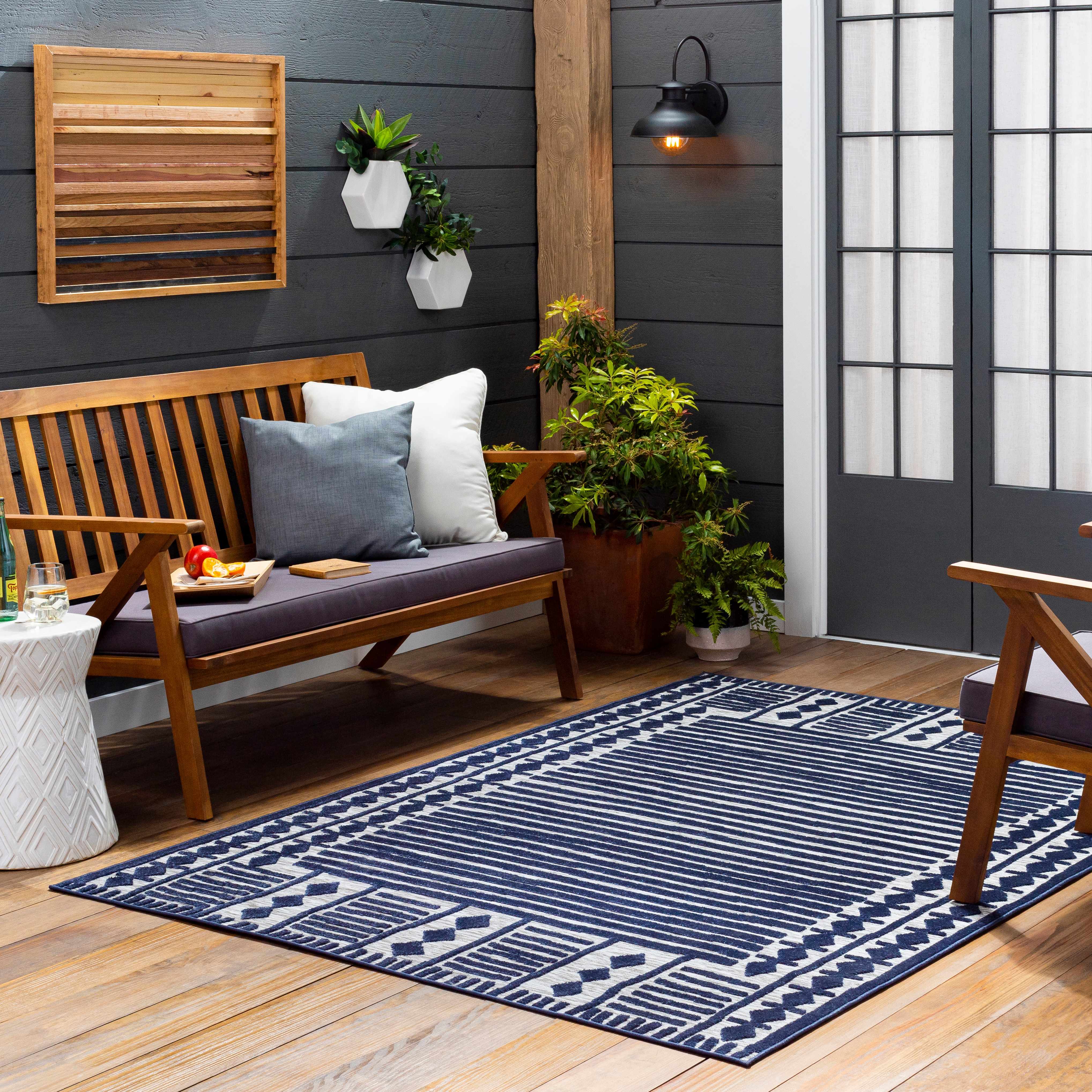 Sillawit 3D Outdoor Area Rug - Clearance - Image 20