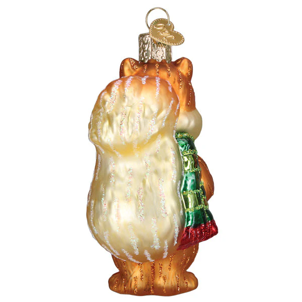 Silly Christmas Squirrel Ornament - Image 4