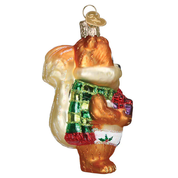 Silly Christmas Squirrel Ornament - Image 5