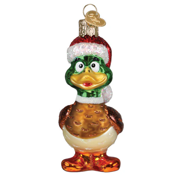 Silly Santa Duck Ornament - Image 2