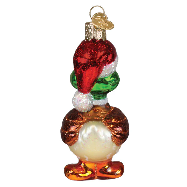 Silly Santa Duck Ornament - Image 4