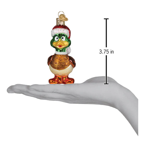 Silly Santa Duck Ornament - Image 5