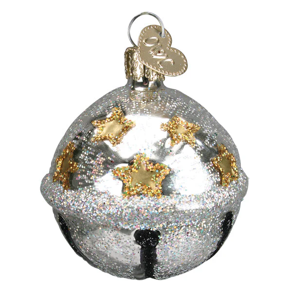 Silver Jingle Bell Ornament - Image 3