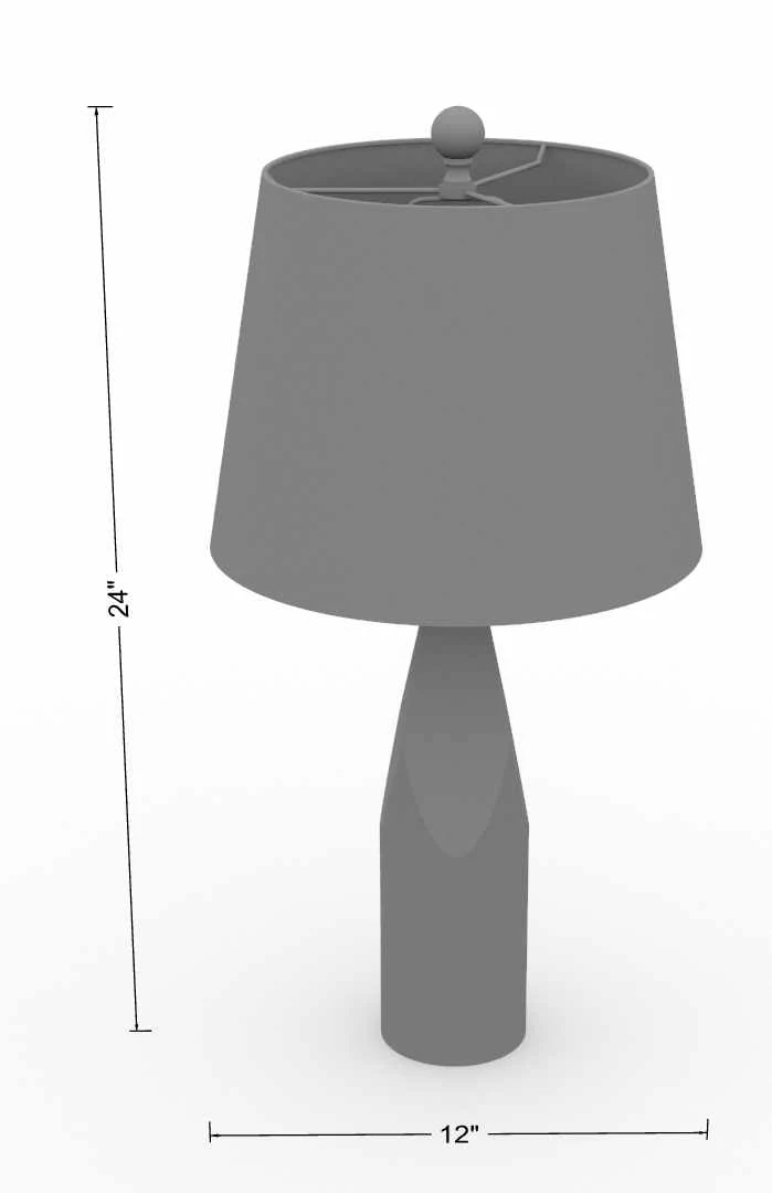 Simala Wood Table Lamp - Image 9