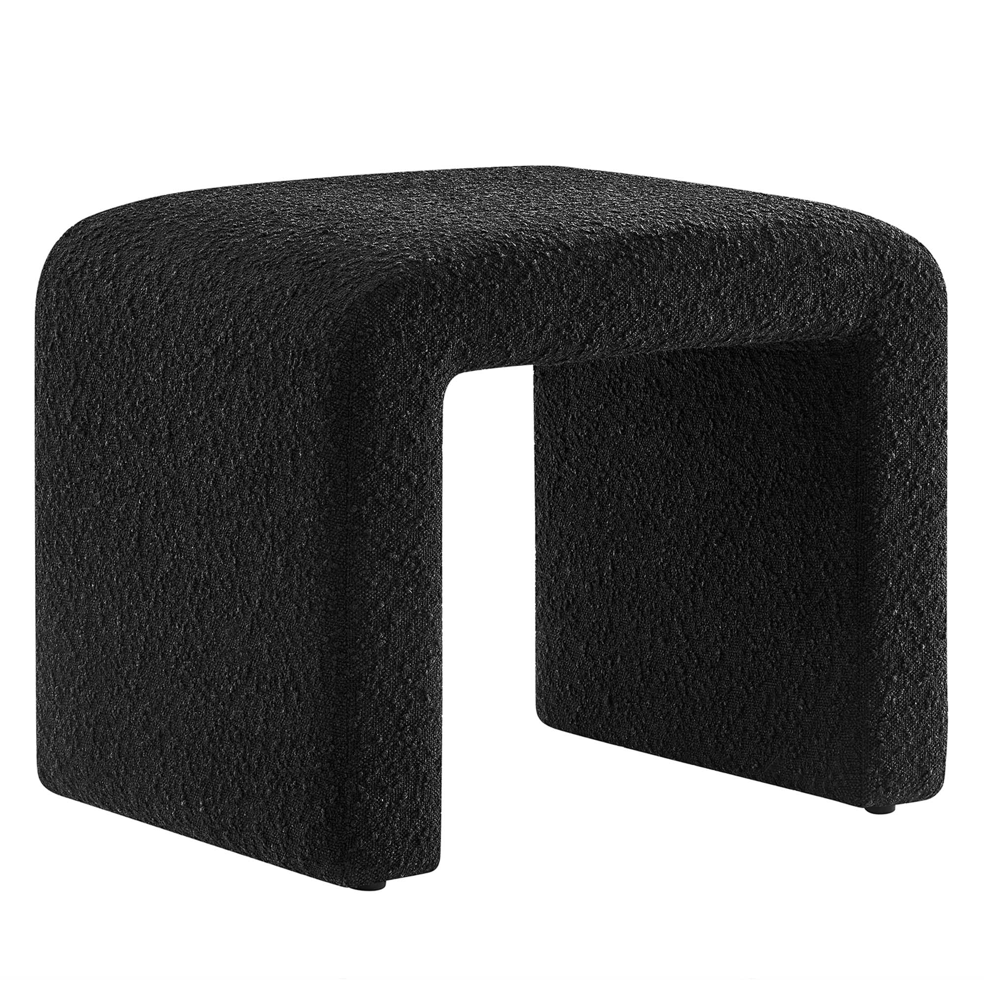 Simba Boucle Fabric Waterfall Stool by Modway - Image 14