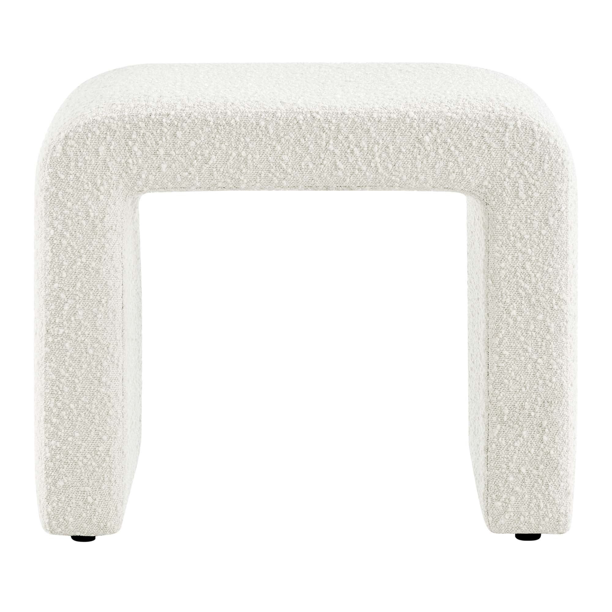 Simba Boucle Fabric Waterfall Stool by Modway - Image 5