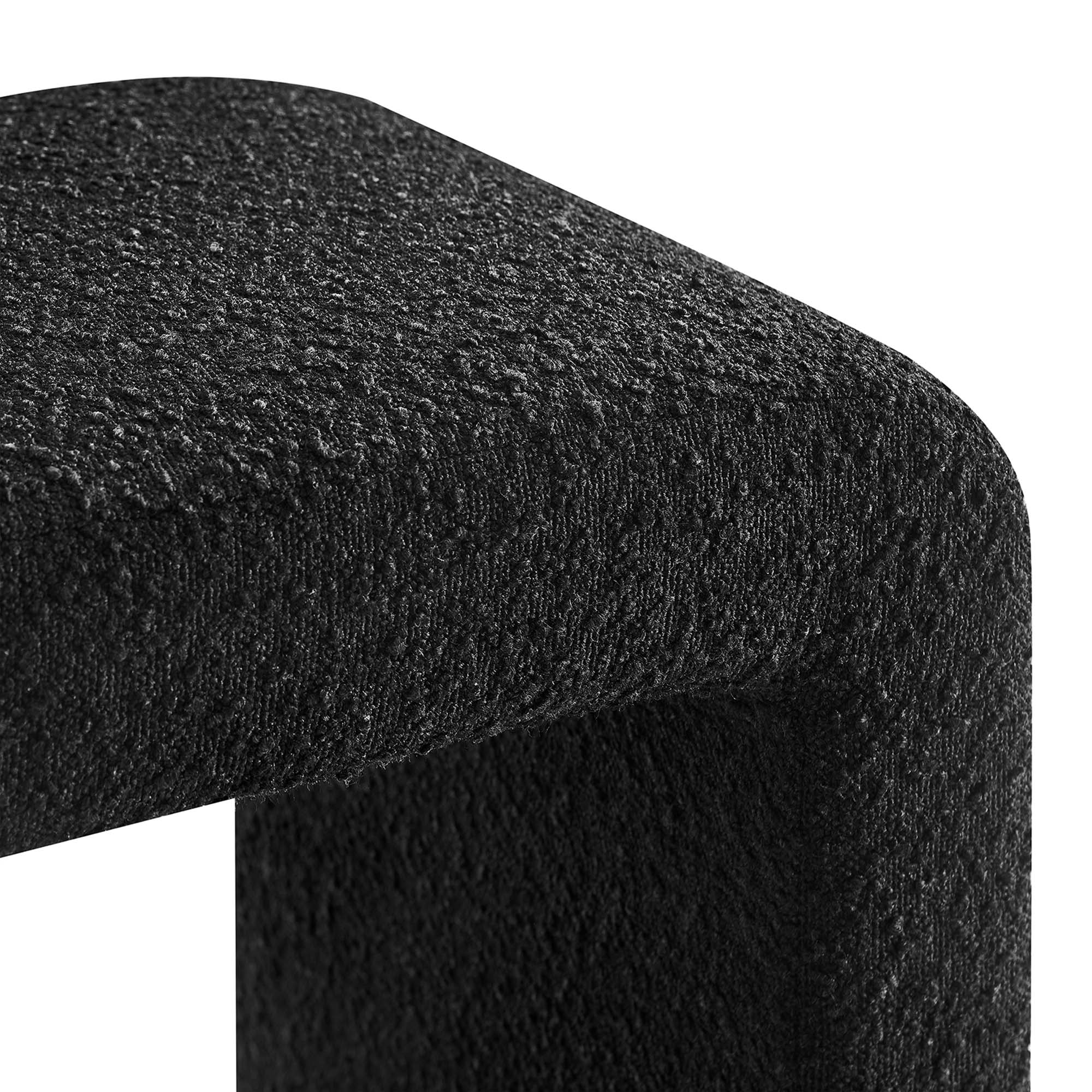 Simba Boucle Fabric Waterfall Stool by Modway - Image 8