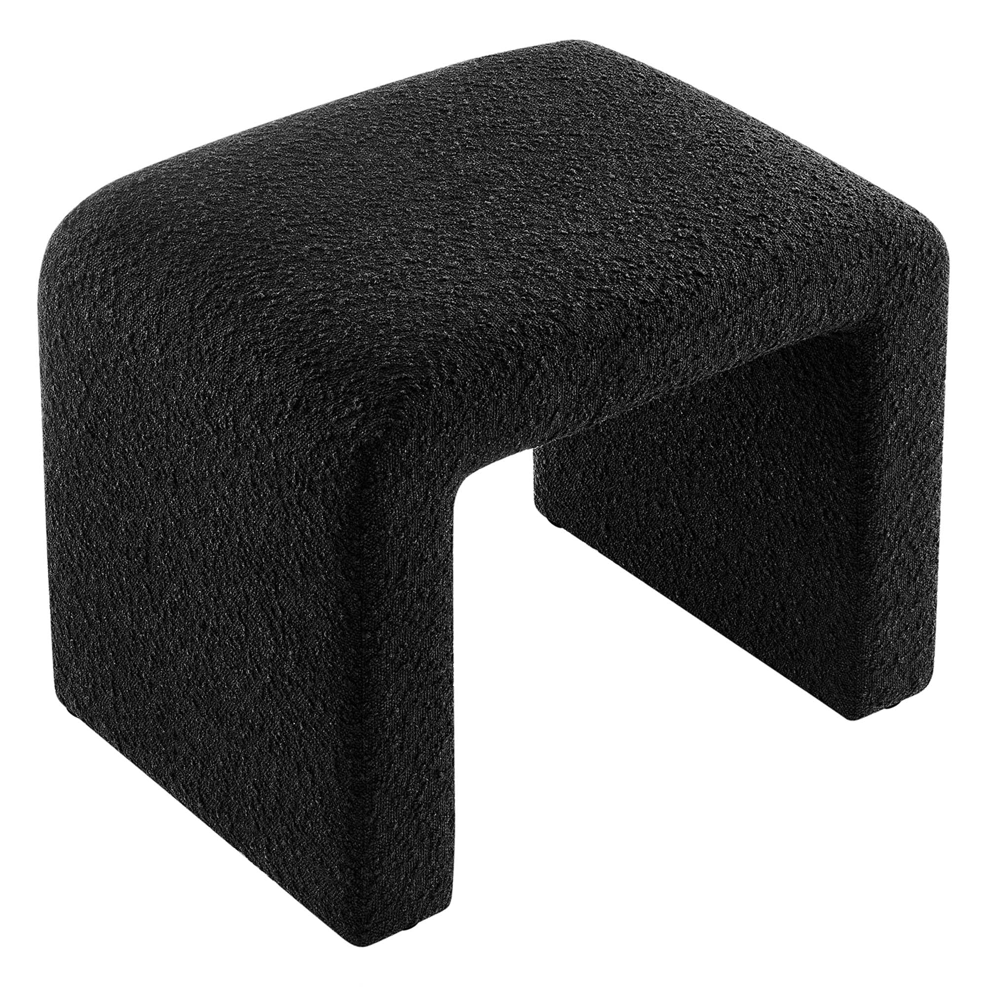Simba Boucle Fabric Waterfall Stool by Modway - Image 9