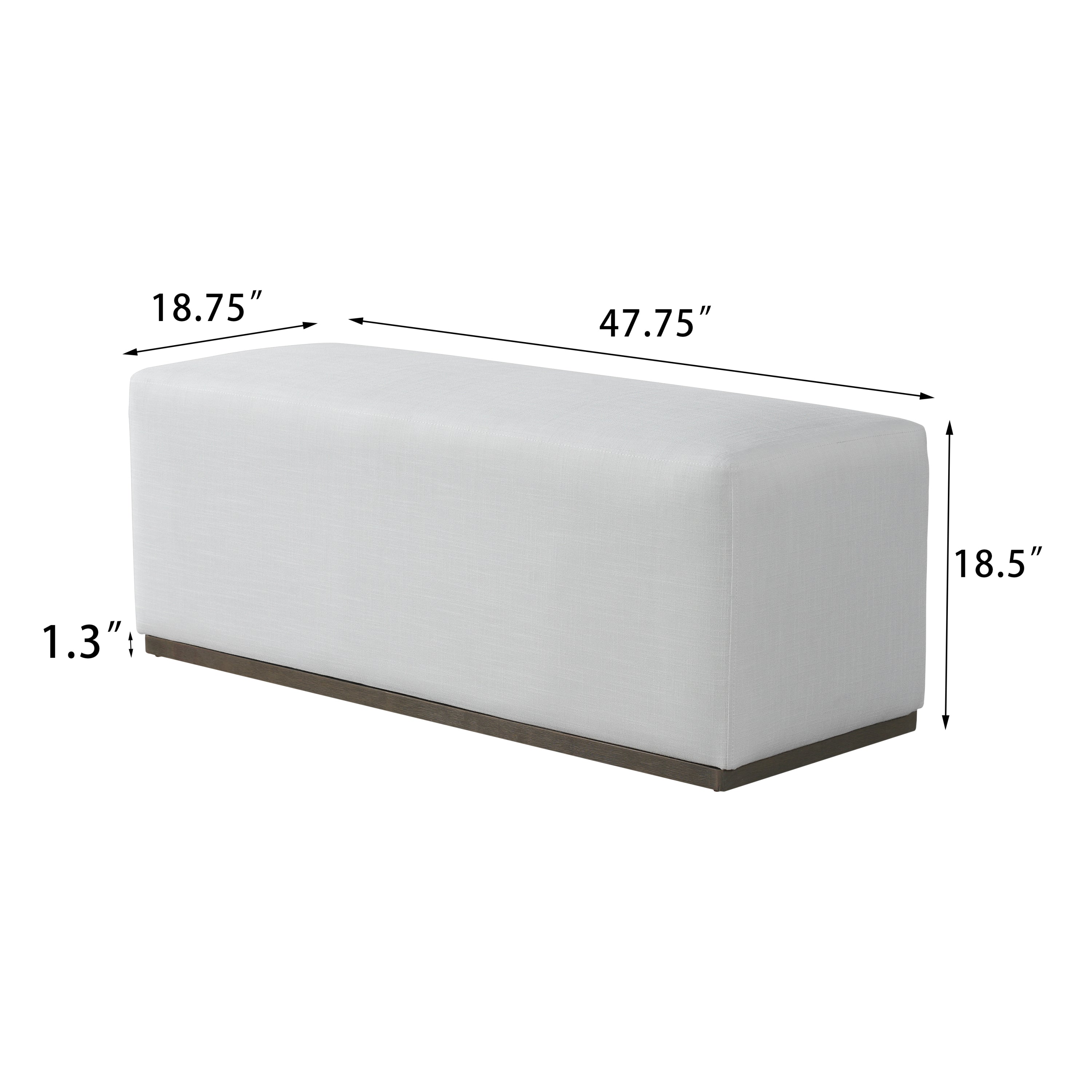 Simple and Elegant Footstool Bench - Image 12