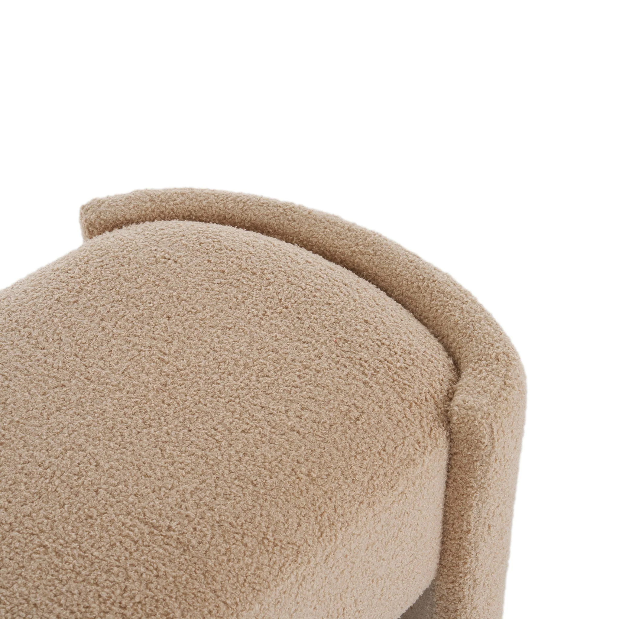 Simple Long Ottoman Bench - Light Camel - Image 4
