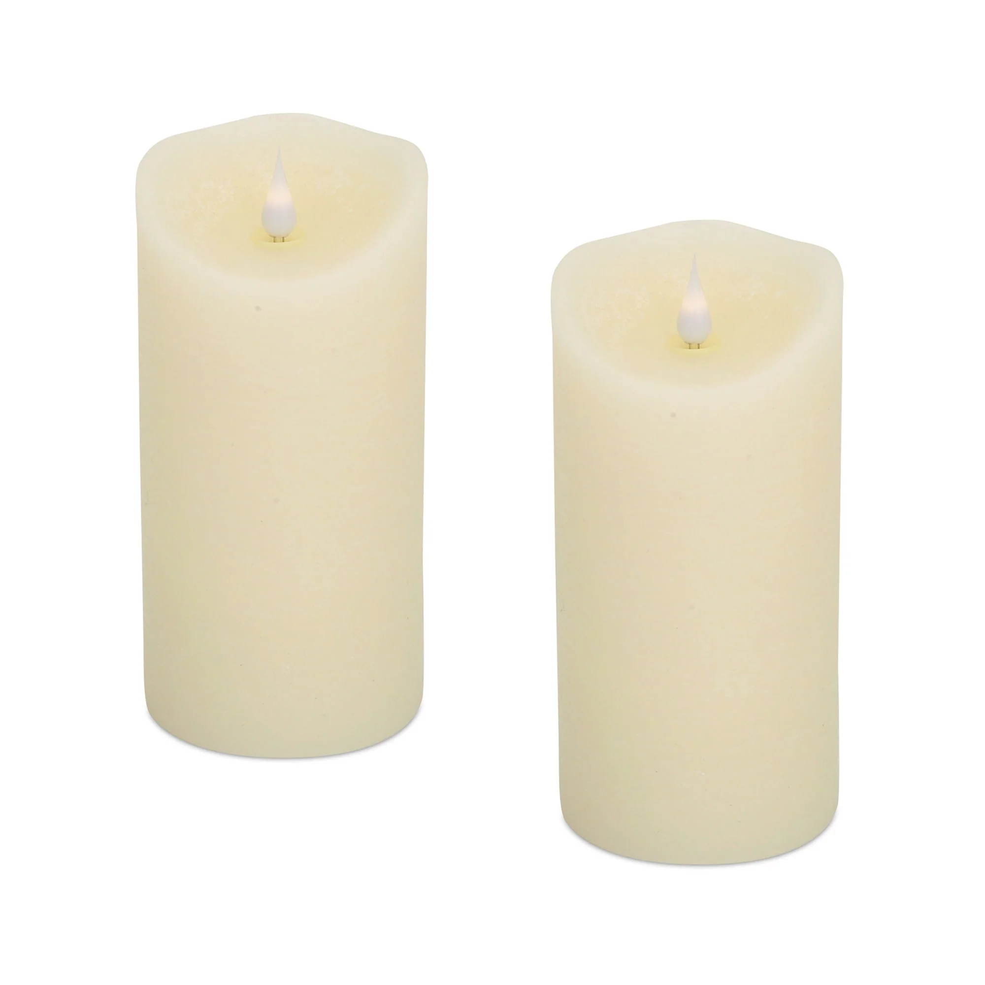 Simplux LED Designer Melted Wax Candle with Remote (Set of 2) - Image 3