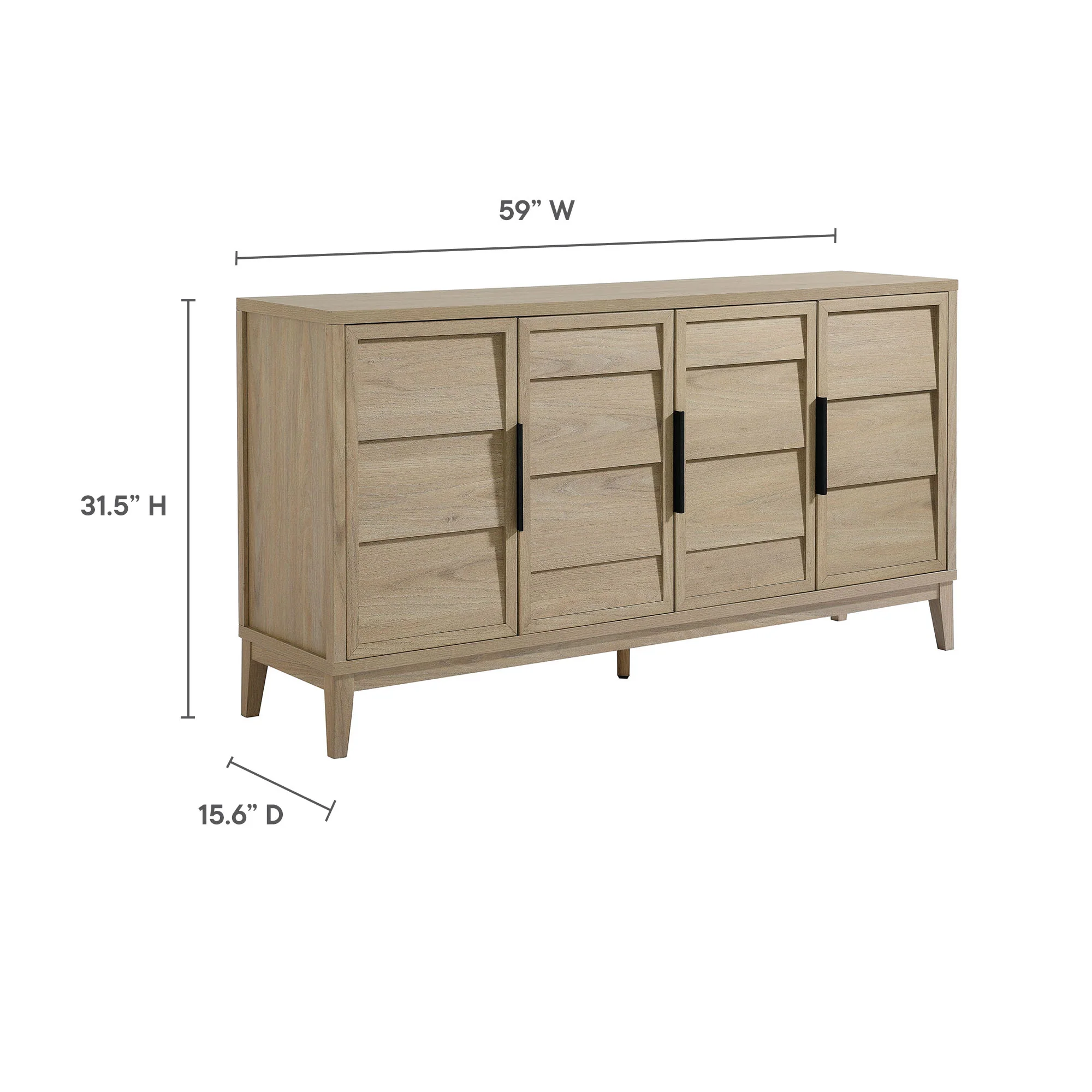 Sinya 4-Door Sideboard by Modway - Image 3