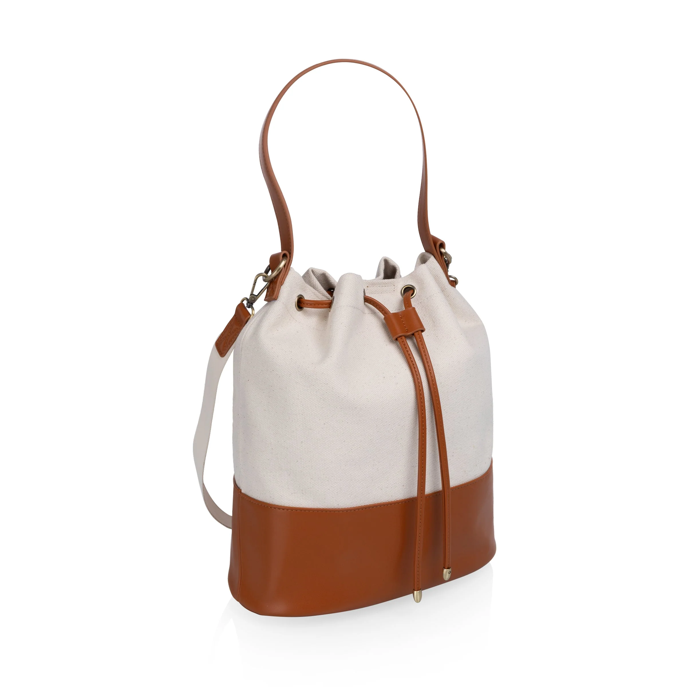 Sirolo Canvas & Leatherette Tote - Image 3