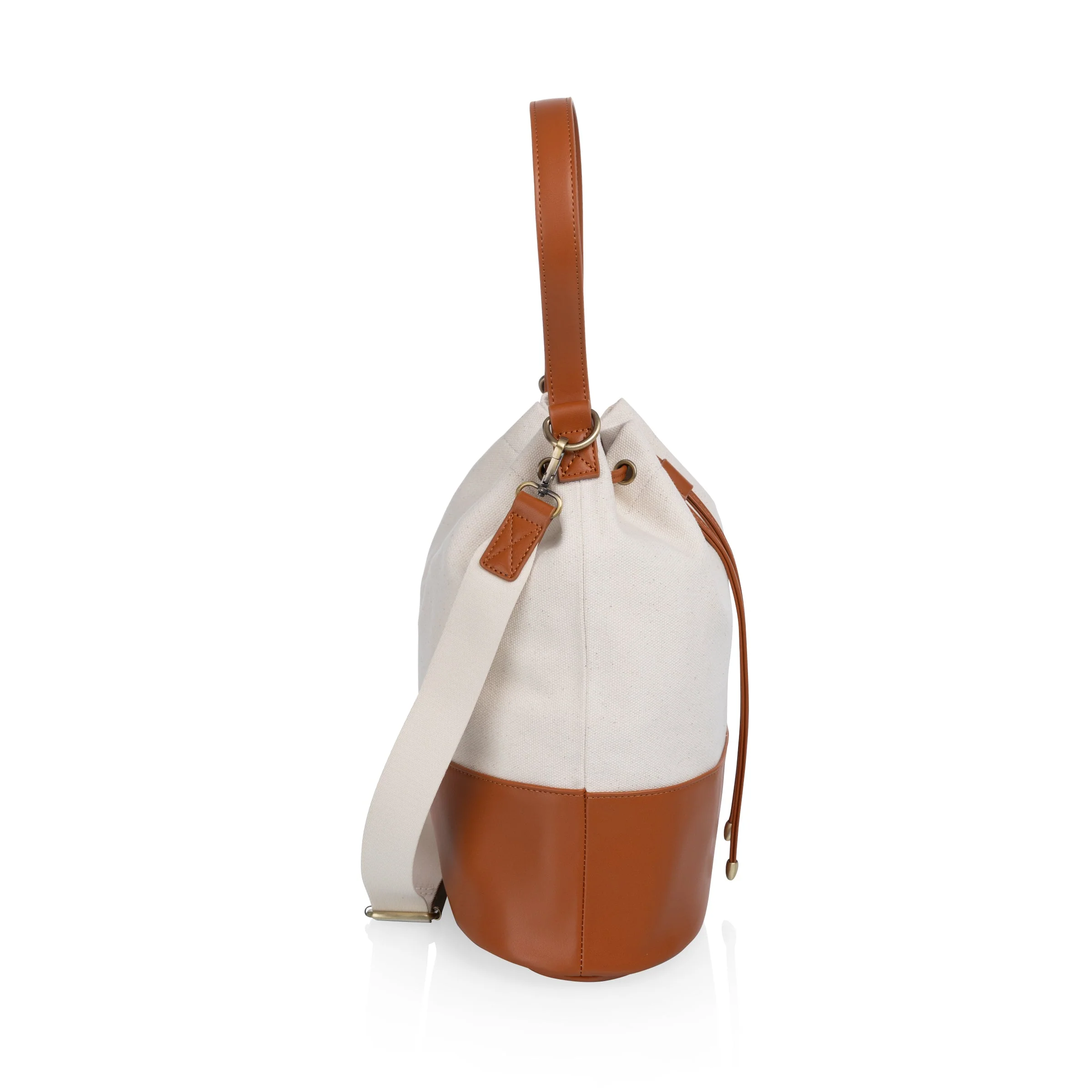Sirolo Canvas & Leatherette Tote - Image 6