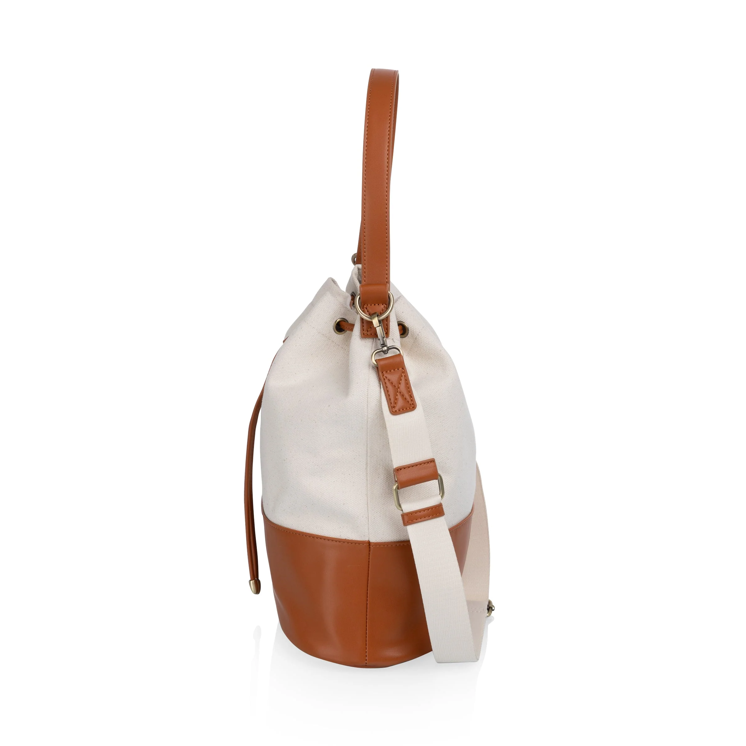 Sirolo Canvas & Leatherette Tote - Image 9