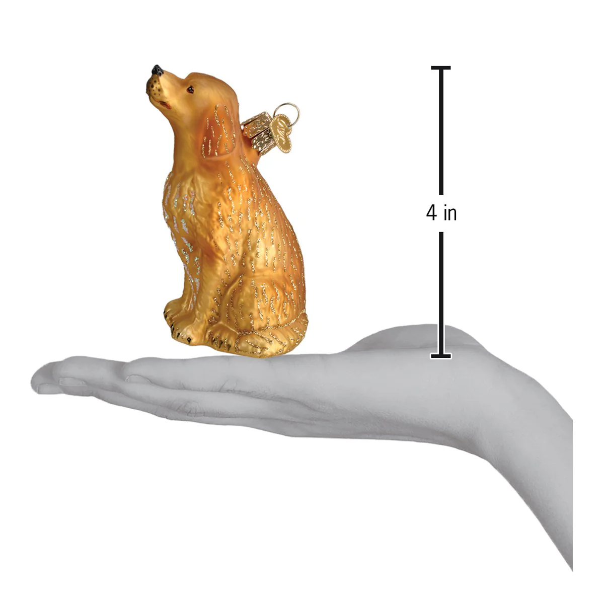 Sitting Golden Ornament - Image 5