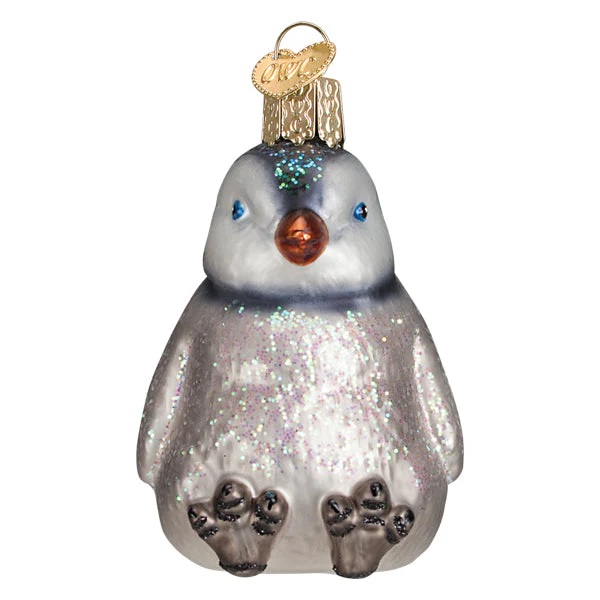 Sitting Penguin Chick Ornament - Image 3