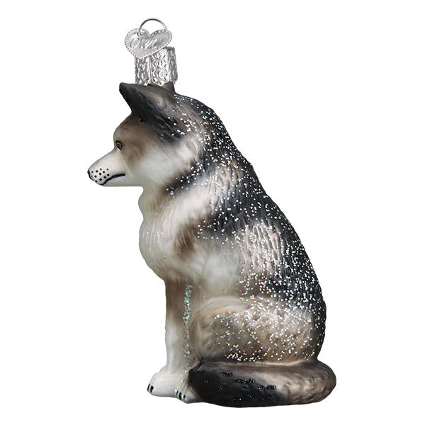 Sitting Wolf Ornament - Image 4