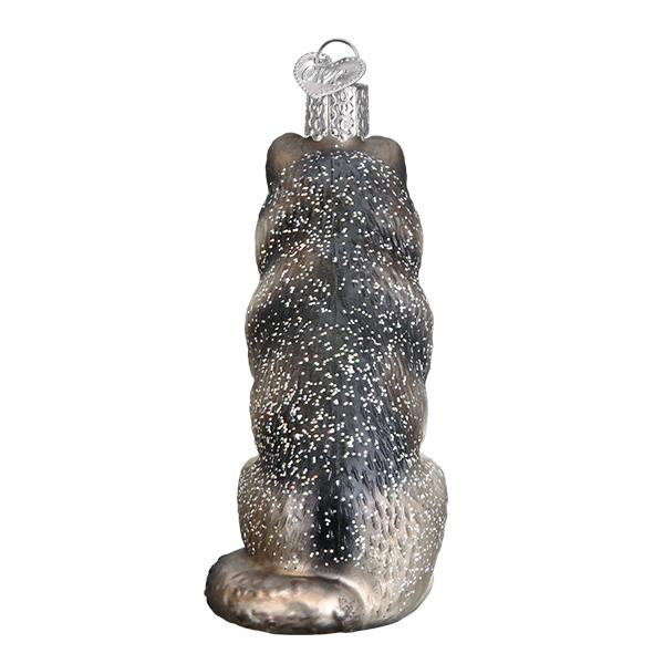 Sitting Wolf Ornament - Image 5