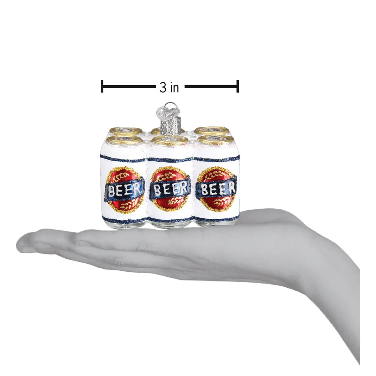 Six Pack Of Beer Ornament - Image 6