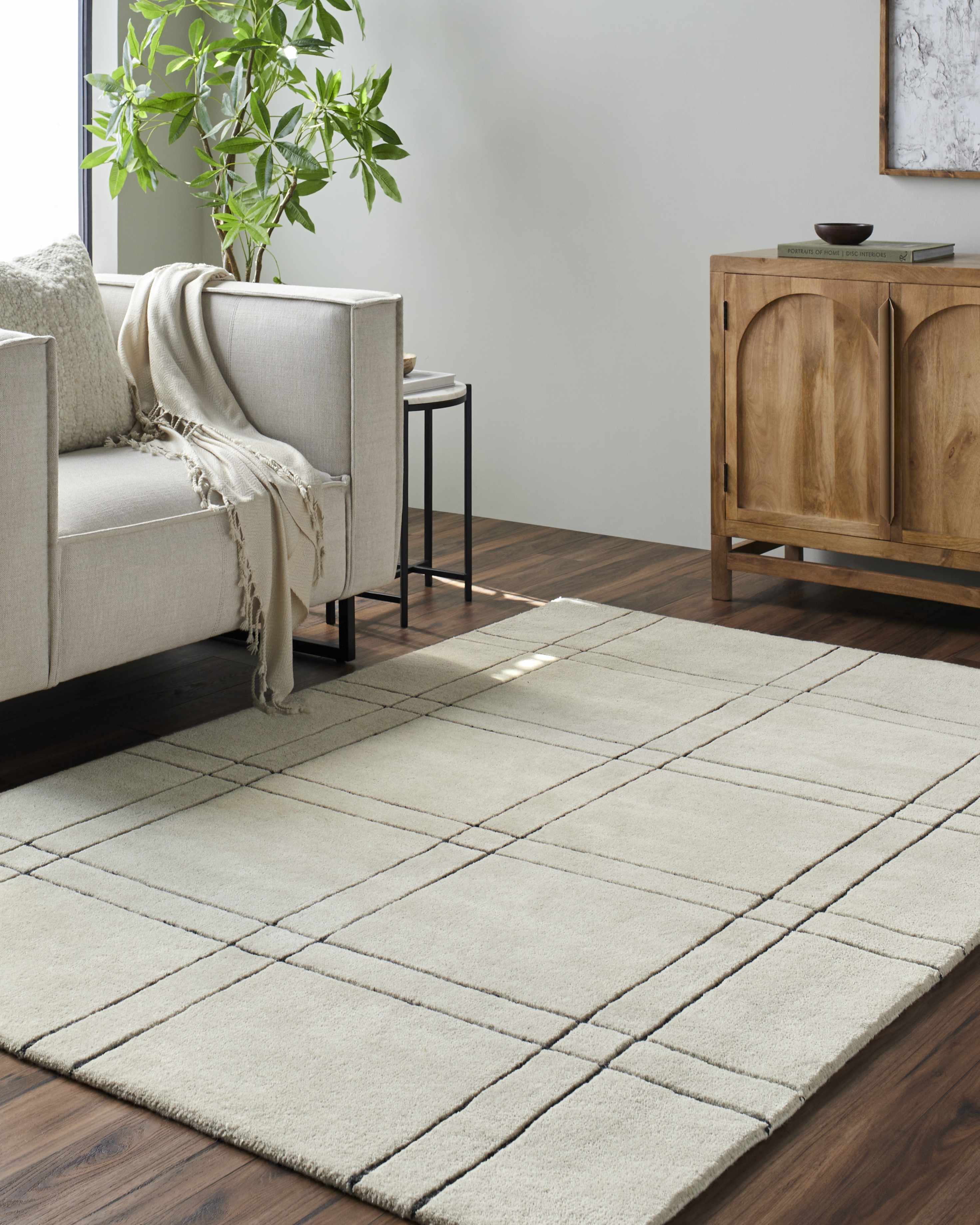 Sixto Beige Area Rug - Clearance - Image 2